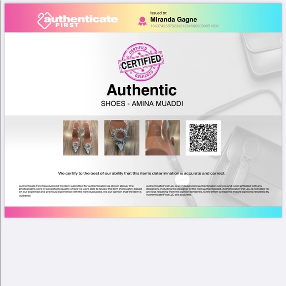 AMINA MUADDI Authentic Begum PVC Slingback Pumps in Transparent - Picture 5 of 16